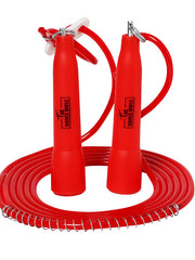 Red Adjustable Skipping Rope for Men