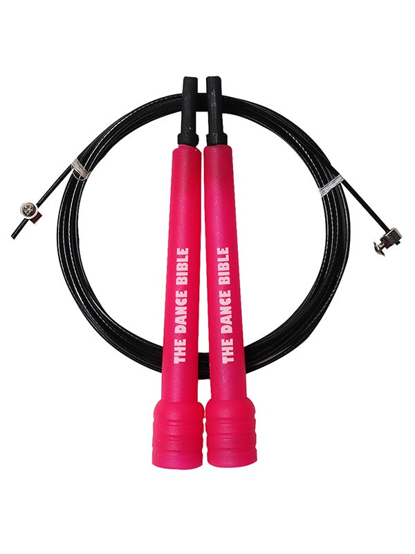 Pink Adjustable Rope for Speed Skipping
