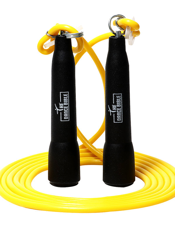 Yellow Adjustable Skipping Rope for Men
