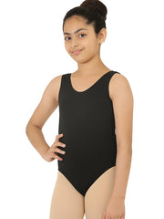 Black Sleeveless Gymnastics Dress