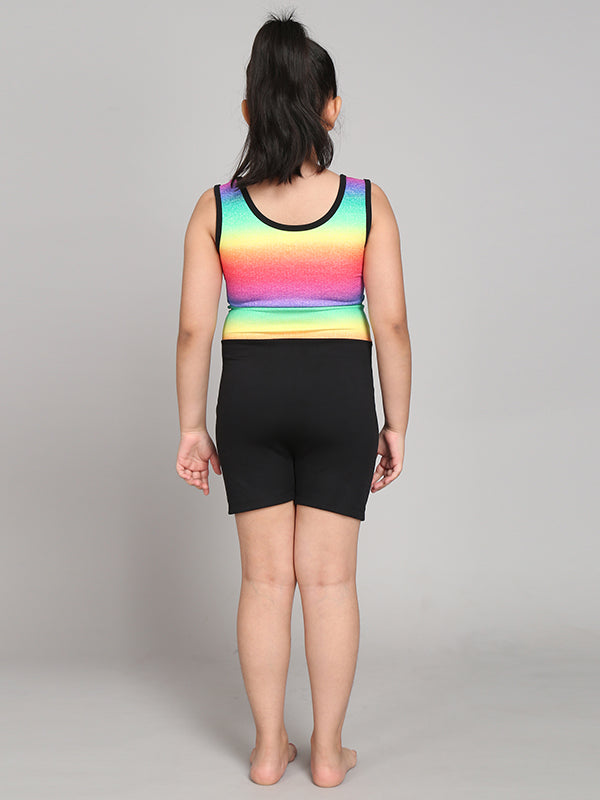 Rainbow Gymnastics Unitard Bodysuit