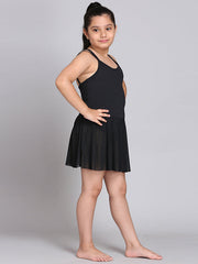 Black Skirted Leotard Dance Dress