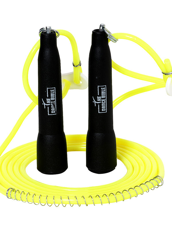 Lemon Green Adjustable Skipping Rope for Men