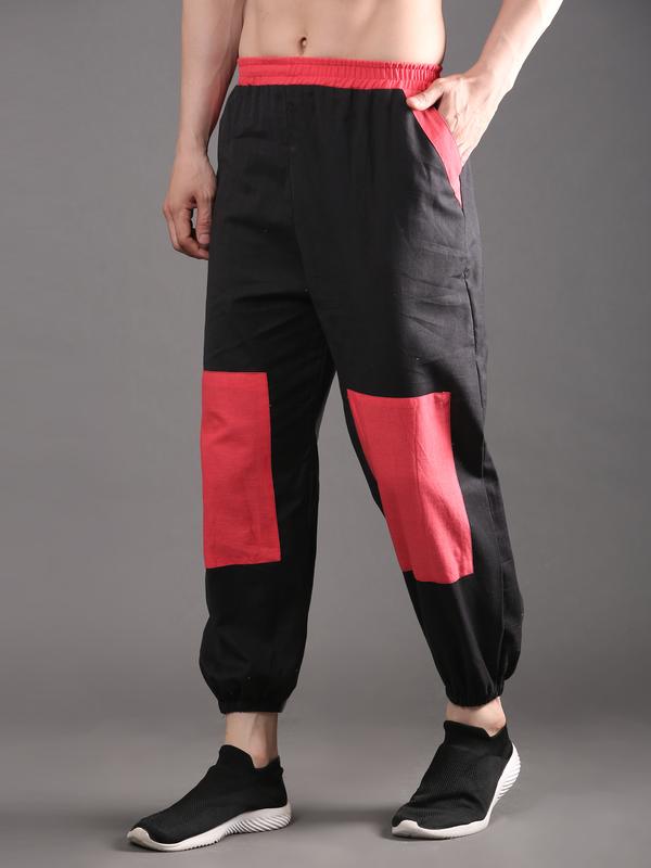 Dance Lounge Pjyamas in Black - Red Color