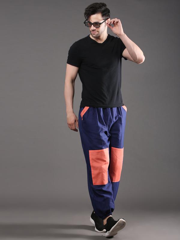 Blue - Carrot Jogger Pants