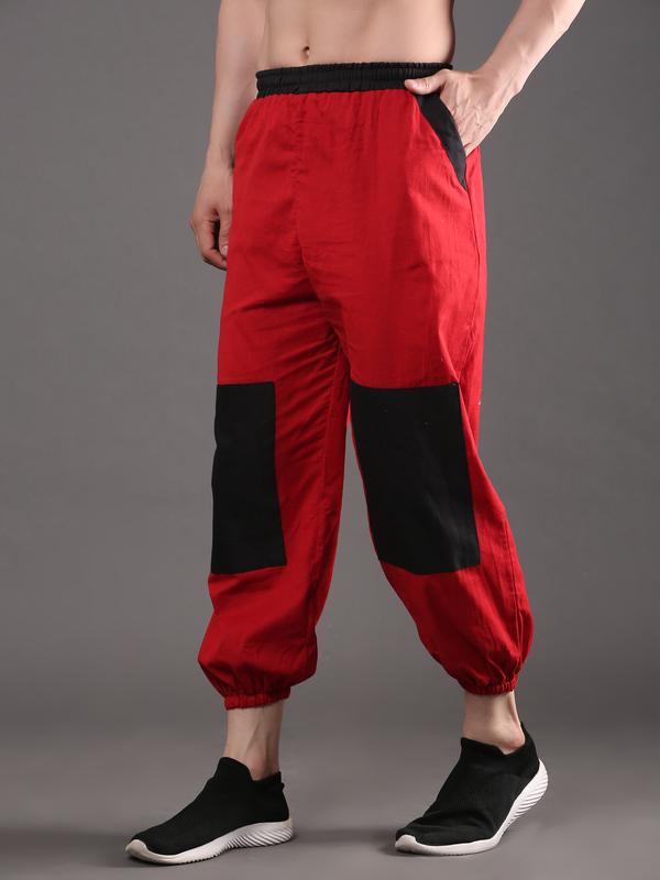Dance Lounge Pjyamas in Red - Black Color