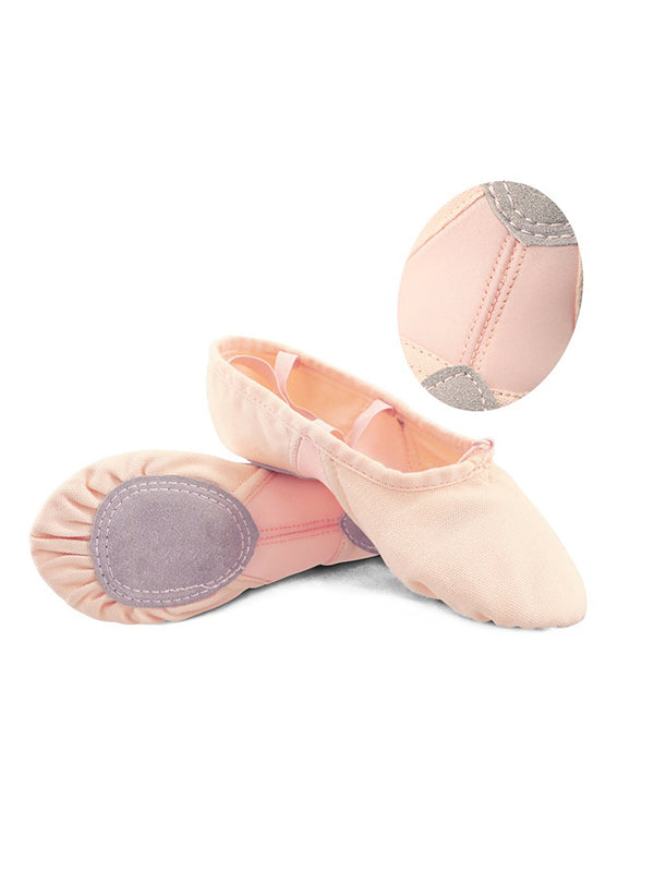 Chaussons De Danse Souples Canvas – Ballet, Yoga, Gymnastique, Homme & Femme, Semelle Antidérapante