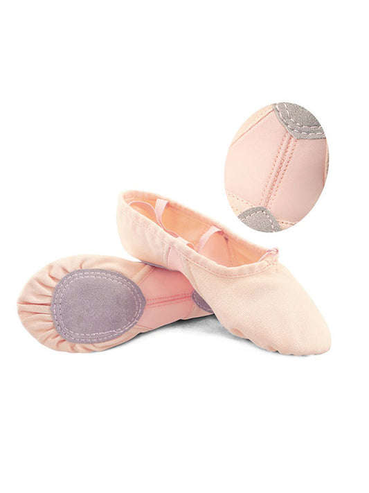 Beige Ballet Soft Canvas Shoes 600