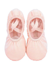 Beige Split Sole Ballet Dance Shoes