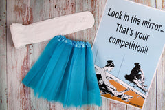 Look in the Mirror Mini Skirts Printed Poster