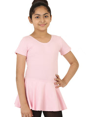 Pink Stylish Dancewear Leotard Dress