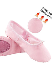 Pink Ballet Leather Shoes