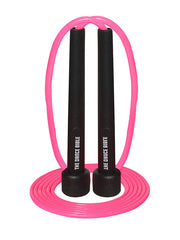 Pink Adjustable PVC Thin Skipping Jump Ropes