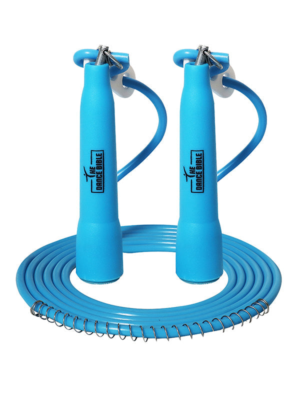 Sky Blue Adjustable Skipping Rope for Men