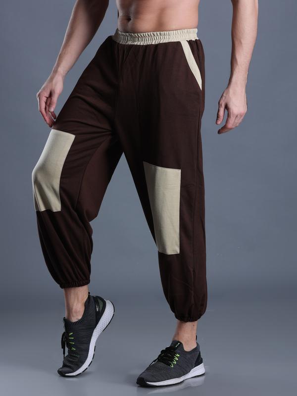 Brown - Beige Relaxed Fit Pjyamas