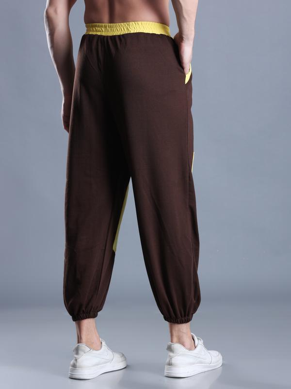 Brown - Yellow Relaxed Fit Pjyamas