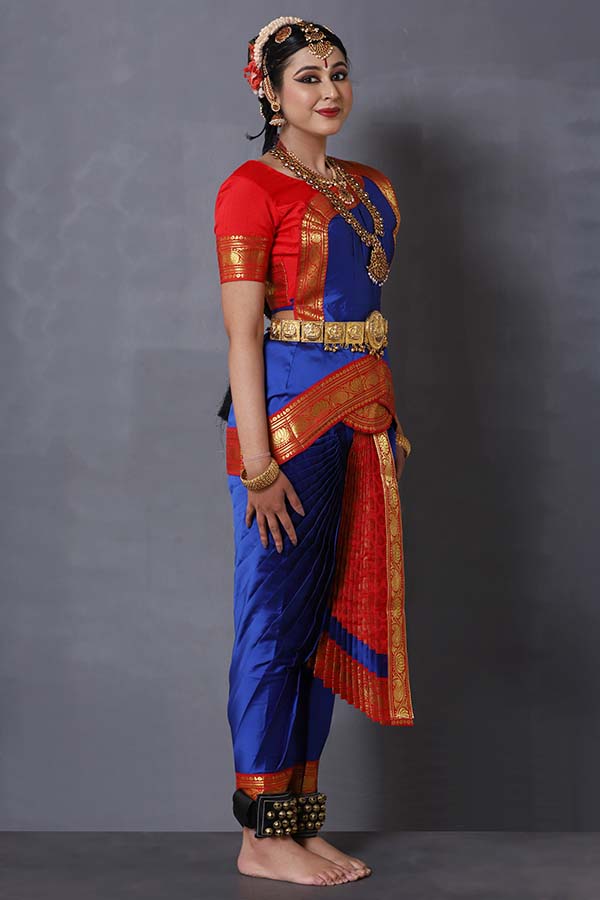 blue bharatanatyam dress Buy Blue Yellow Bharatanatym Dance Costumes For Kids Online
