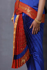 Red Blue Bharatanatyam Arangetram