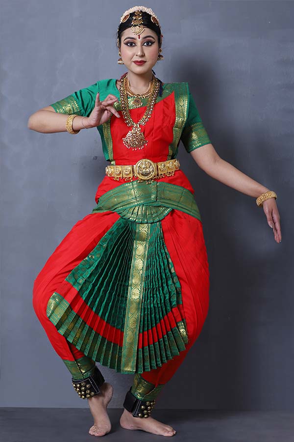 Bharatanatyam - Indian classical dance form | Bharatanatyam costume,  Bharatanatyam poses, Green costumes