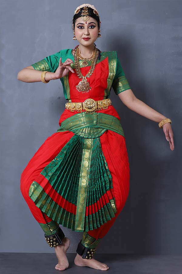 Dhoti Style Saree For Bharatanatyam Dhoti Saree Style Couple Combo