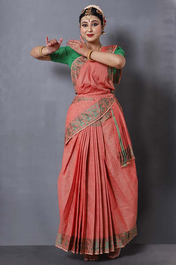 South Indian Style Soft Banarasi Silk Copper Zari Weaving Saree – Clothing  Crown - Women's Clothing Store