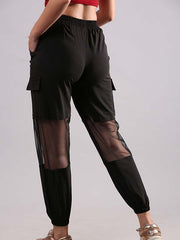 Black - Black Track Pants For Women