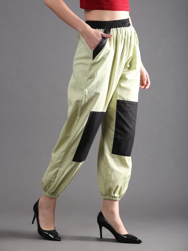 Pista Green - Black Relaxed Fit Dance Pjyamas