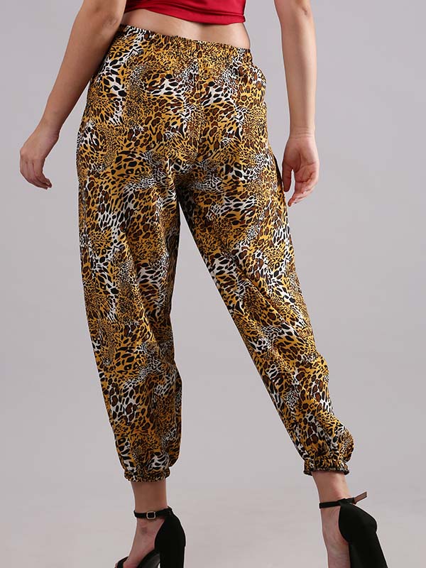 Leopard Print Dance Pants