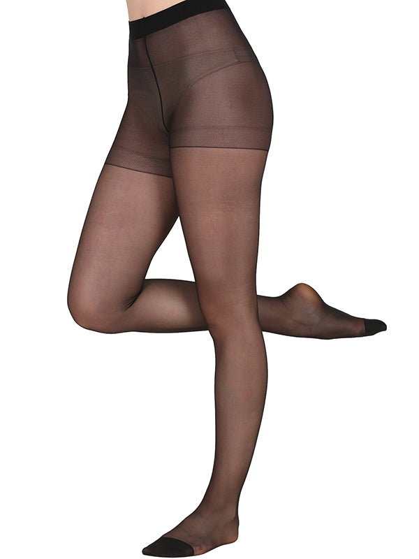 Black Sheer Stockings (24-32 Inches)