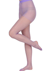 Lavender Sheer Stockings (24-32 Inches)
