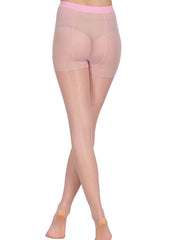 Flesh Pink Ballet Stockings For Women