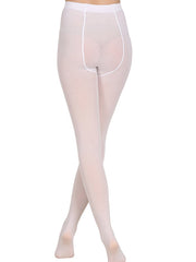 White Ballet Stockings