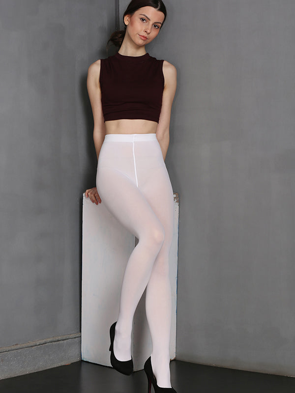 Ballet Tights in White Color