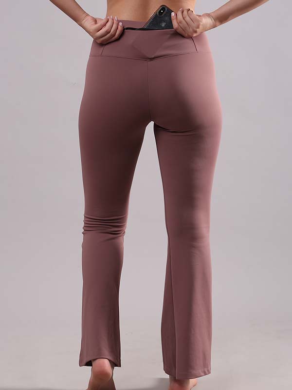 Plus Size Bootcut Yoga Pants Bell Bottom Jazz Dress Pants Women′s Flare  Leggings with Pockets - China Gym Wear and Sports Wear price