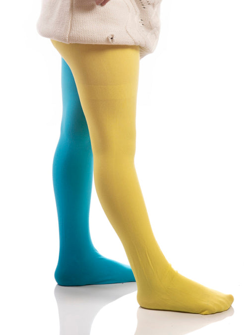 Yellow-SkyBlue Ballet Tights
