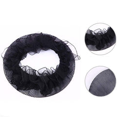Pack of 2 Elastic Reusable Net Hair Bun