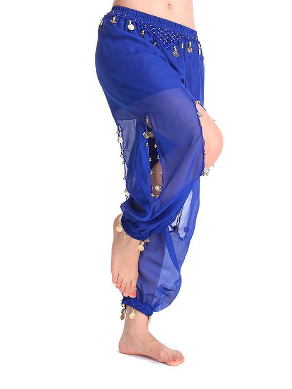 Blue Belly Harem Pants for Women