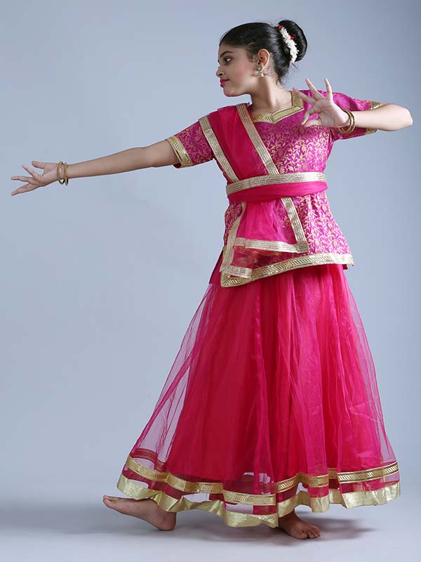 Pink Kathak Dance