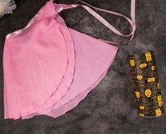 Pink Ballet Wrap Scarf Skirt