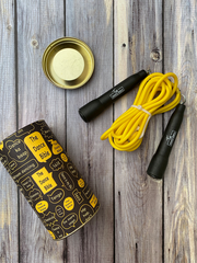 Yellow Skipping Rope for Workout